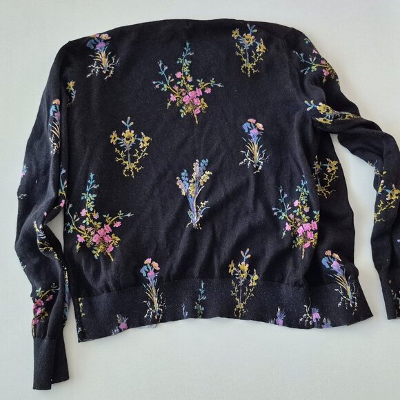 Brand New Sundance Floral Cotton/Linen Cardigan, NWOT - Picture 3 of 7